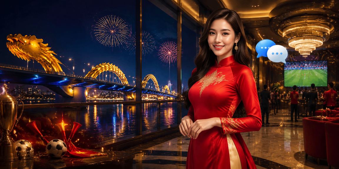 Người dùng tại Đà Nẵng mặc áo dài trải nghiệm cá cược thể thao trực tuyến trên điện thoại