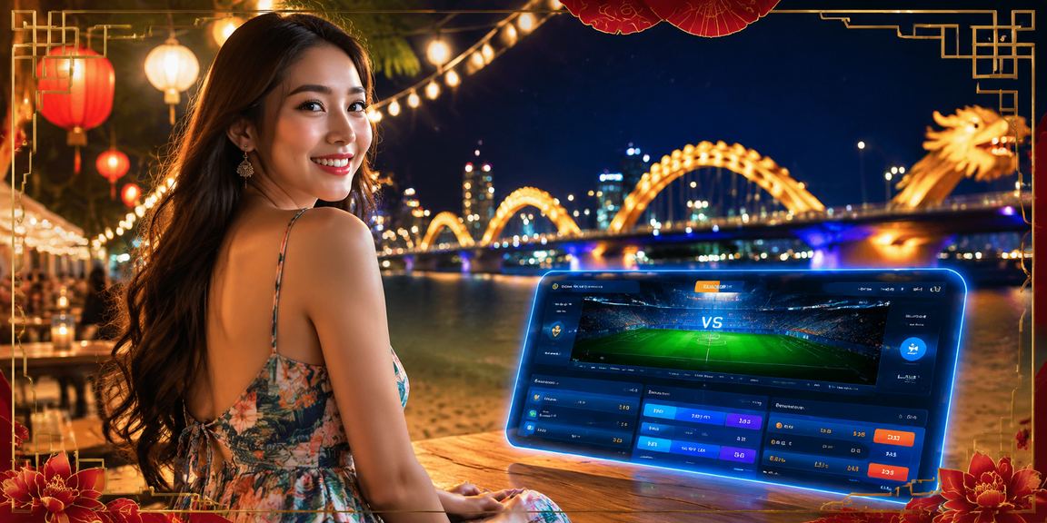 Giao diện ứng dụng cá cược được dùng trên điện thoại tại Đà Nẵng trong không gian hiện đại và thời trang