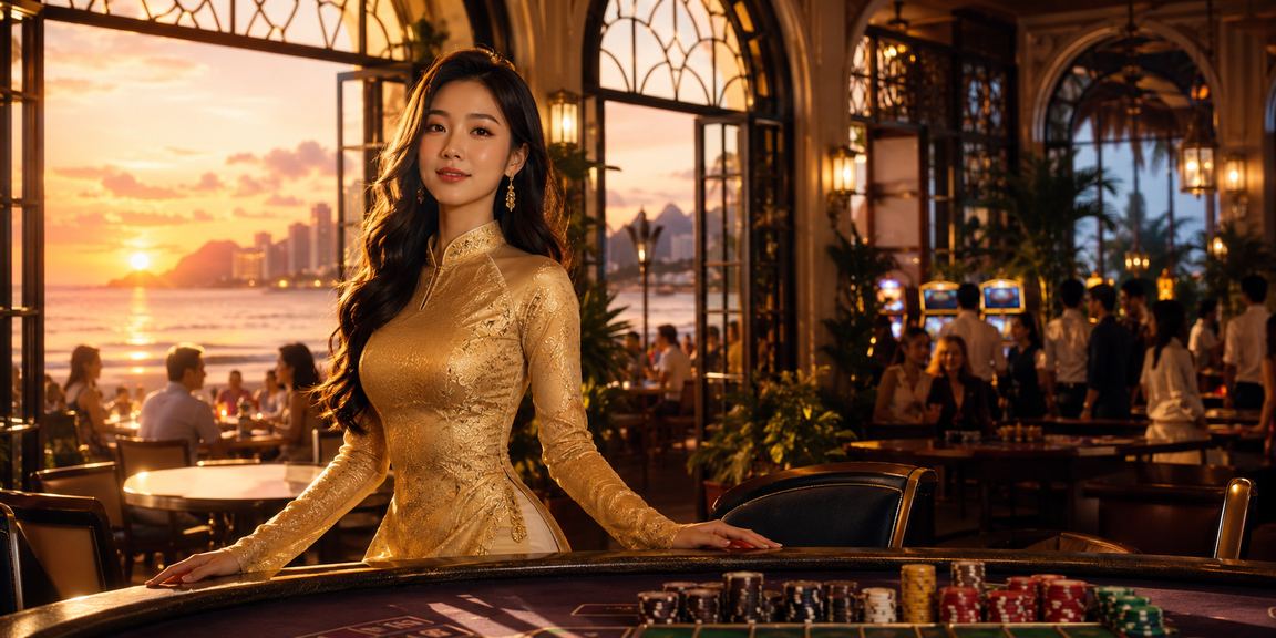 Phong cách áo dài truyền thống Đà Nẵng kết hợp với không khí casino và nhận thưởng trực tuyến trên 7011