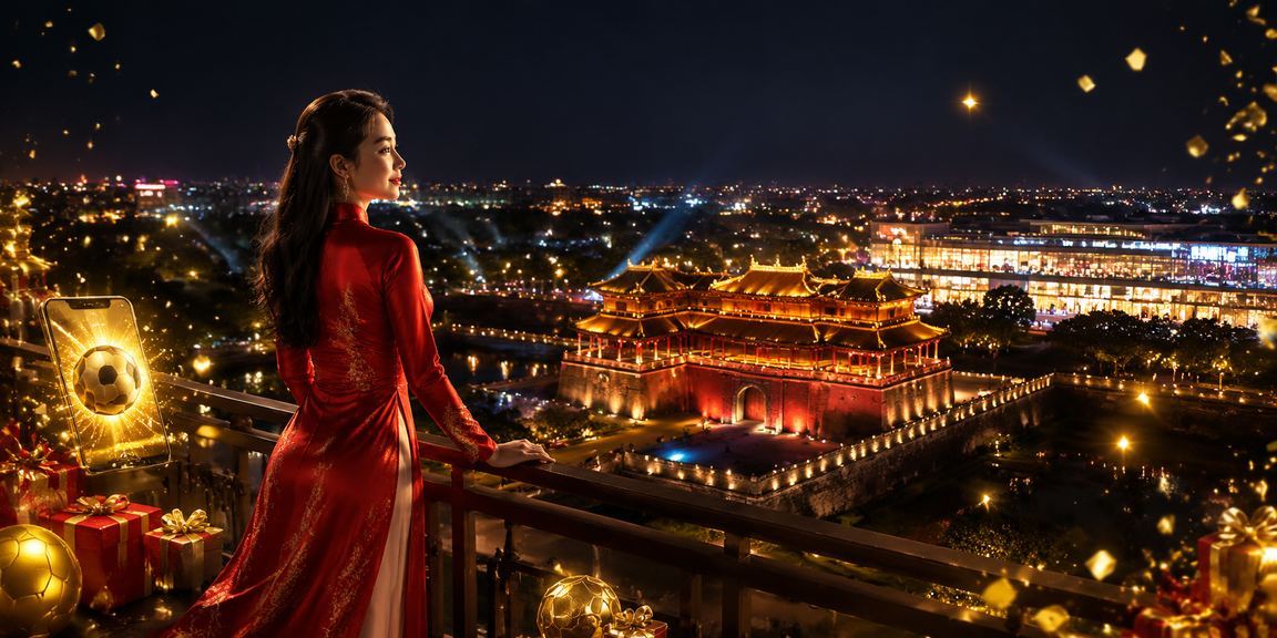 Vẻ đẹp áo dài Huế truyền thống kết hợp với không khí đăng ký nhận thưởng casino trực tuyến trong không gian thanh lịch