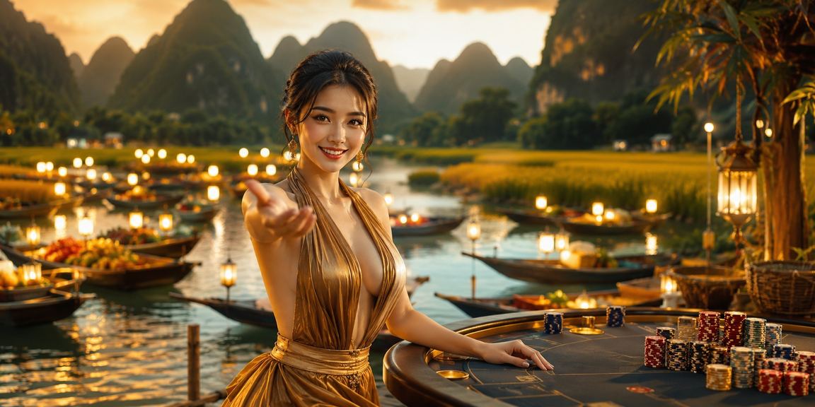 Không khí casino và cá cược trực tuyến sôi động tại Việt Nam với bàn chơi live dealer và giao diện hiện đại